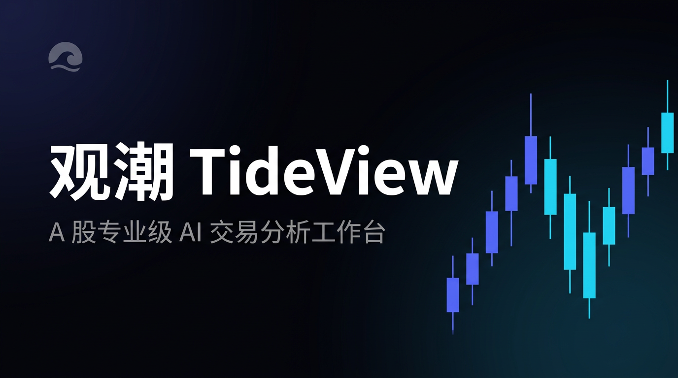 观潮TideView官网 - 以 AI 为基座的看盘图表工具